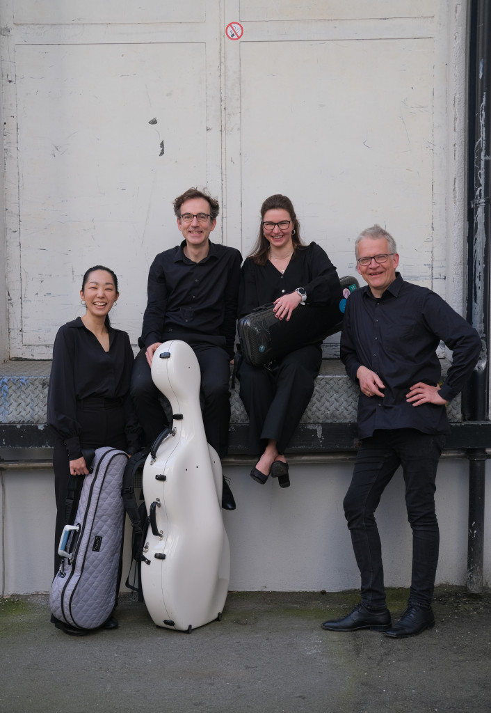 Die vier Musiker:innen der Bremer Philharmoniker